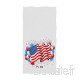 VLOOQ-HX Ballon coloré Chic avec Drapeau américain Le Jour de l'indépendance  4 Juillet  Grandes Serviettes de Bain Souples pour la Salle de Bains 27 5 x 17 5 Pouces - B07VPH6VY5